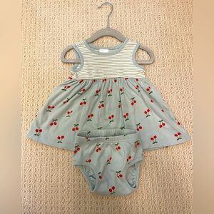 Hannah Anderson Infant Dress & Bloomer Set